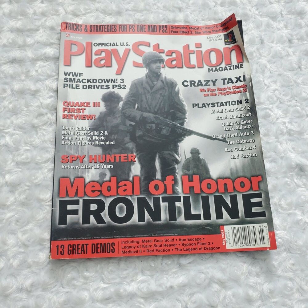 Official U.S. PlayStation Magazine Issue 44 May 2001 Physical